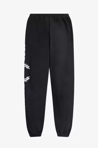 Sweathose mit grafischem Markenlogo für Damen