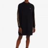 Sweatshirtkleid mit Streifen