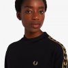 Sweatshirtkleid mit Streifen