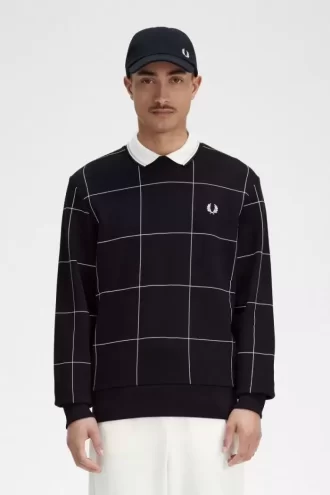 Sweatshirts für Herren mit Gitterdetail