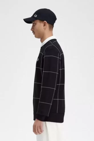 Sweatshirts für Herren mit Gitterdetail