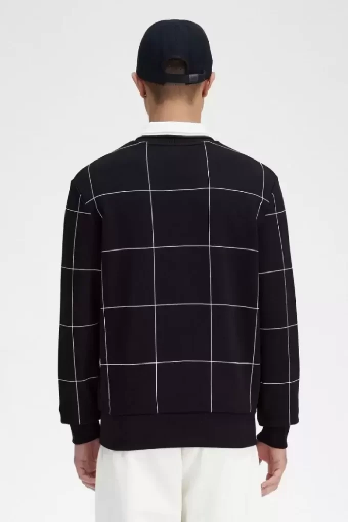 Sweatshirts für Herren mit Gitterdetail