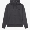 Sweatshirts mit durchgehendem Reißverschluss und Kapuze