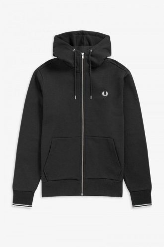 Sweatshirts mit durchgehendem Reißverschluss und Kapuze