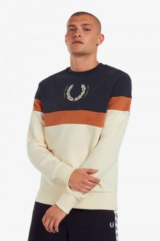 Sweatshirts mit Farbblock-Print