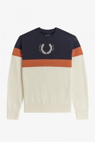 Sweatshirts mit Farbblock-Print