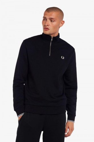 Sweatshirts mit halbem Reißverschluss