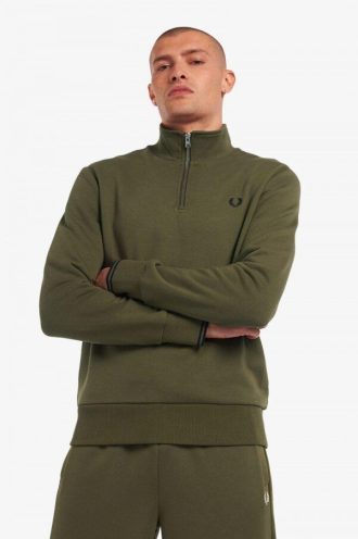 Sweatshirts mit halbem Reißverschluss