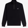 Sweatshirts mit halbem Reißverschluss