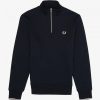 Sweatshirts mit halbem Reißverschluss