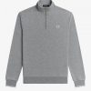 Sweatshirts mit halbem Reißverschluss