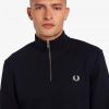 Sweatshirts mit halbem Reißverschluss