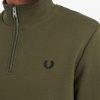 Sweatshirts mit halbem Reißverschluss