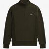 Sweatshirts mit halbem Reißverschluss und umgekehrter Textur