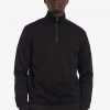 Sweatshirts mit halblangem Reißverschluss und Ton-in-Ton-Tape