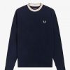 Sweatshirts mit langärmligem Tramline-Streifen
