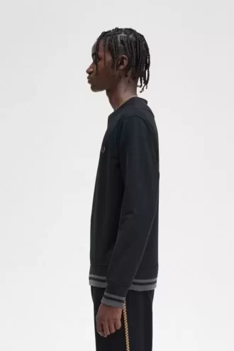 Sweatshirts mit Rippdetail für Herren