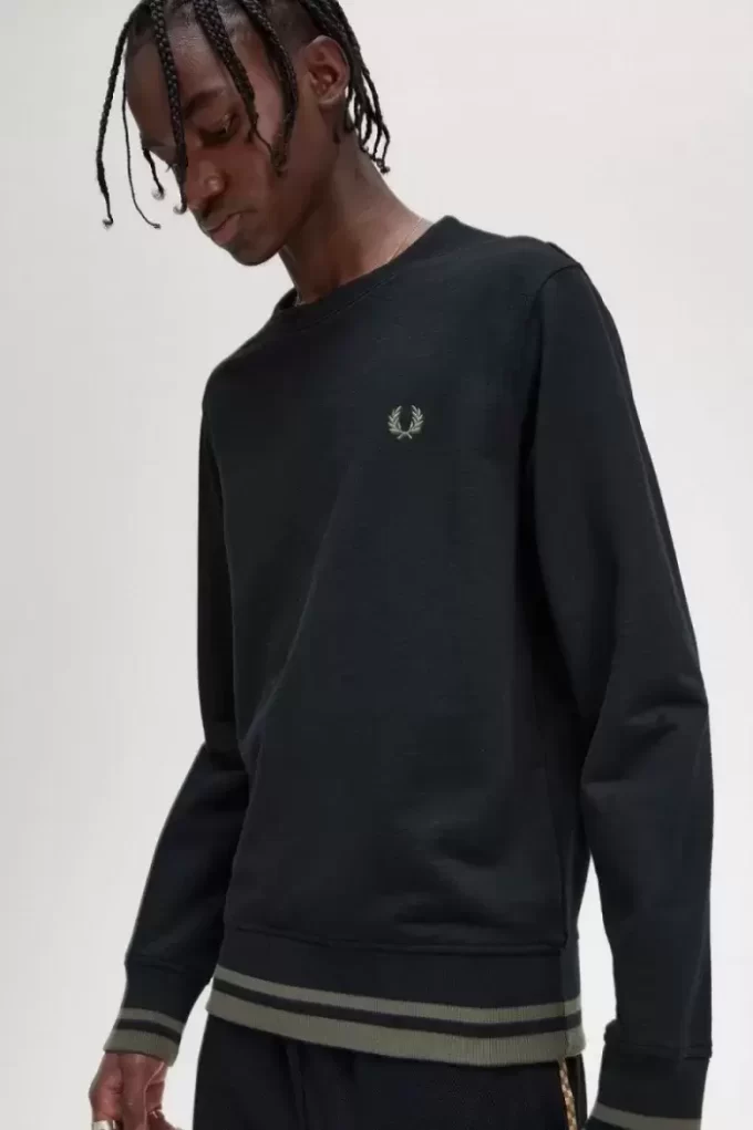 Sweatshirts mit Rippdetail für Herren