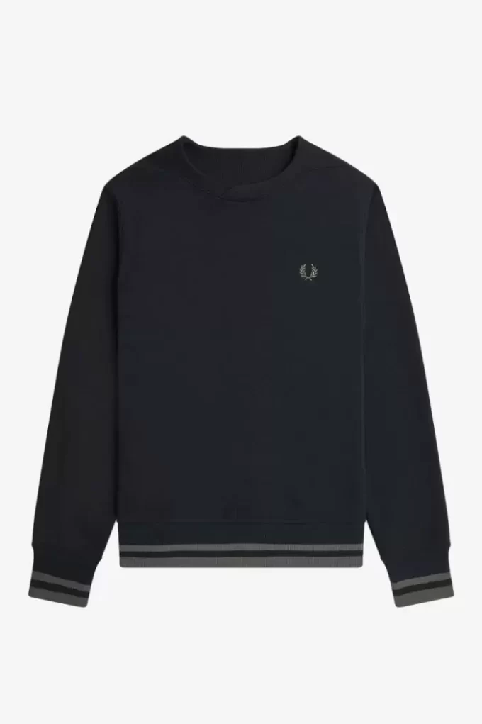 Sweatshirts mit Rippdetail für Herren