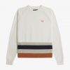 Sweatshirts mit Strickbesatz