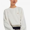 Sweatshirts mit Strickbesatz