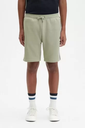 Sweatshorts mit geprägtem Band für Herren