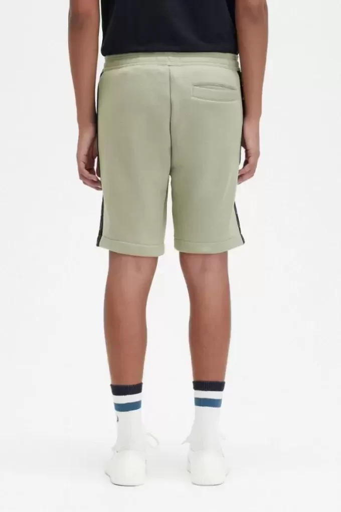 Sweatshorts mit geprägtem Band für Herren