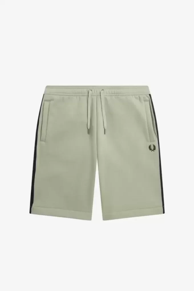 Sweatshorts mit geprägtem Band für Herren