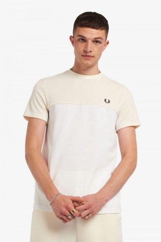 T-Shirts aus Frottee-Piqué