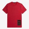 T-Shirts mit bedrucktem Saumpatch