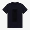 T-Shirts mit Blockdruck