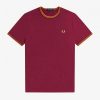 T-Shirts mit Doppelstreifen