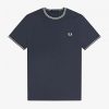 T-Shirts mit Doppelstreifen