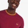 T-Shirts mit Doppelstreifen
