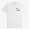 T-Shirts mit Fred Perry-Print