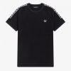 T-Shirts mit getapten Einsätzen