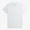 T-Shirts mit Lorbeerkranz-Print