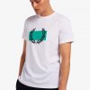 T-Shirts mit Lorbeerkranz-Print