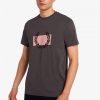 T-Shirts mit Lorbeerkranz-Print