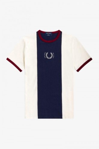 T-Shirts mit Mittelstreifen