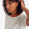 T-Shirts mit Strickbesatz