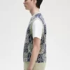 Tanktops mit Blockgrafik für Herren