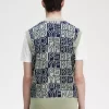Tanktops mit Blockgrafik für Herren