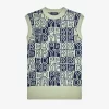 Tanktops mit Blockgrafik für Herren