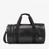 Tonal PU Barrel Bags