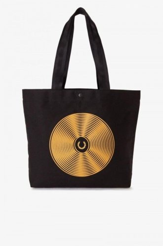 Tragetaschen mit Disc-Grafik