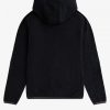 Trainingsjacken aus Polarfleece mit Kapuze