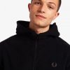 Trainingsjacken aus Polarfleece mit Kapuze