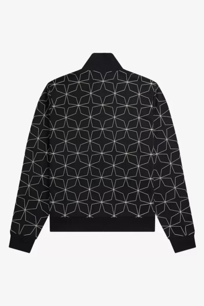Trainingsjacken für Herren mit geometrischem Print