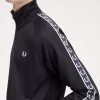 Trainingsjacken mit Kontrastband für Herren